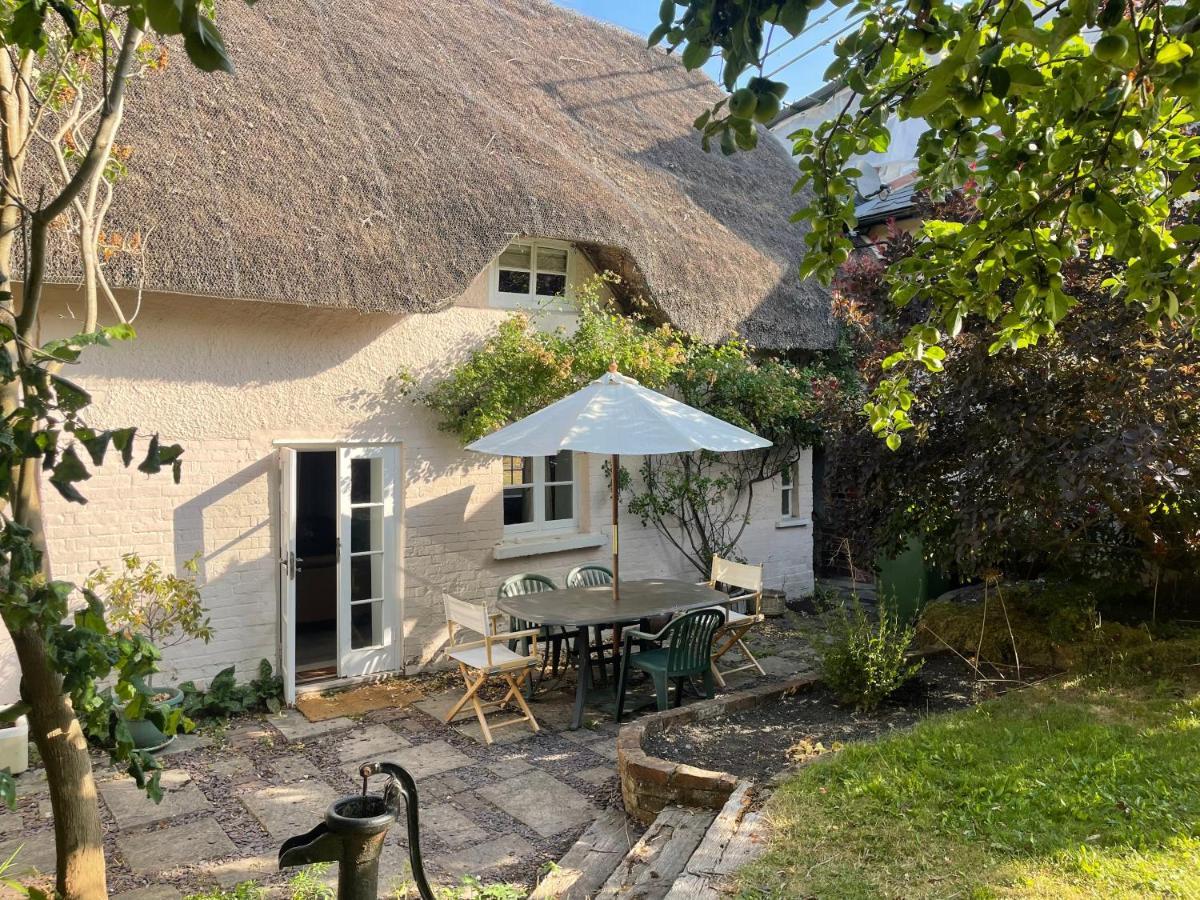 Beautiful Character Thatched Pet Friendly House Villa Enford Екстериор снимка